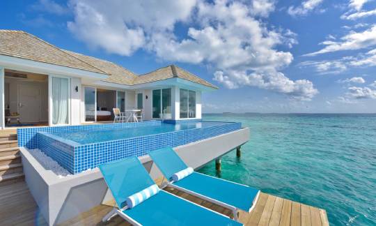 Honeymoon Aqua Pool Villa at Kandima Maldives